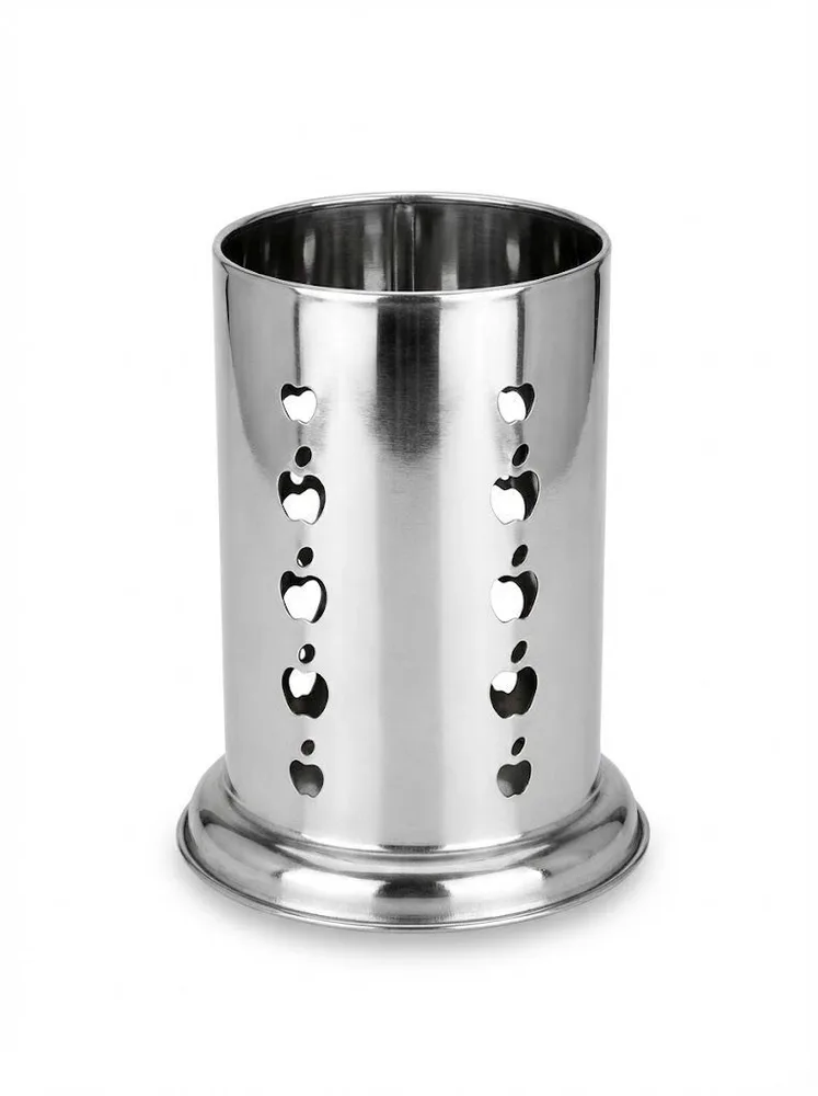 SILVER TISSUE HOLDER DRUM