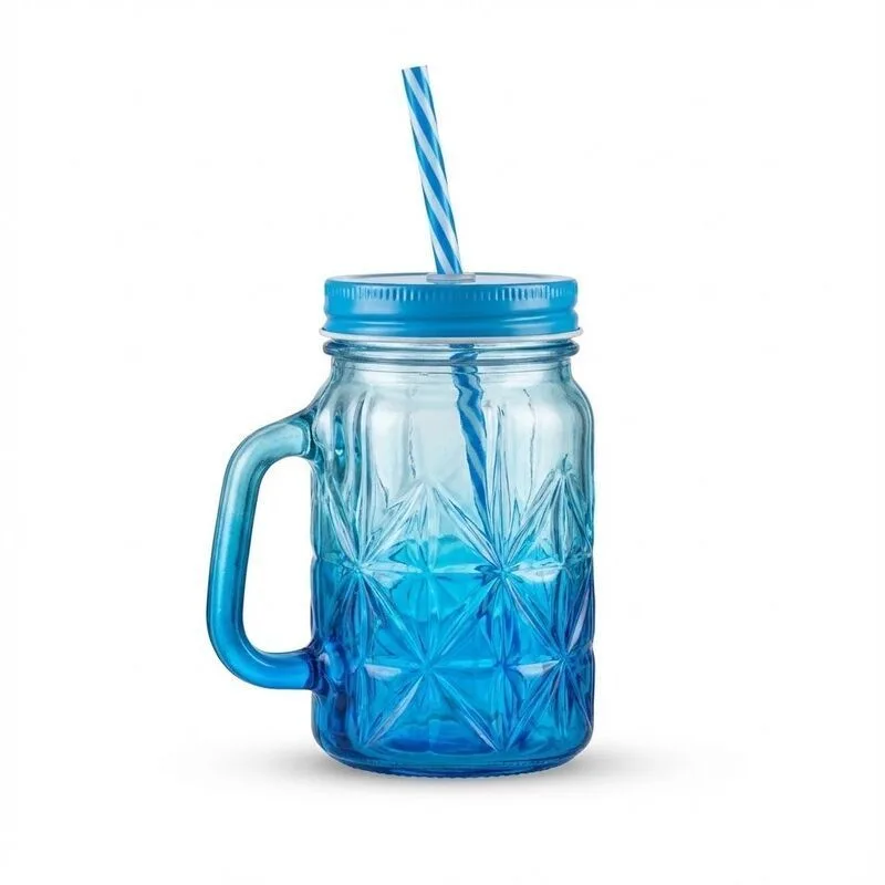 STRAW GLASS MUG 100-116