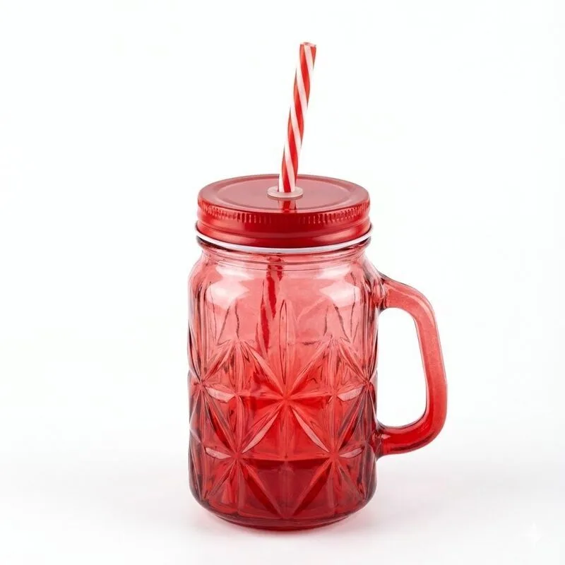 STRAW GLASS MUG 100-116