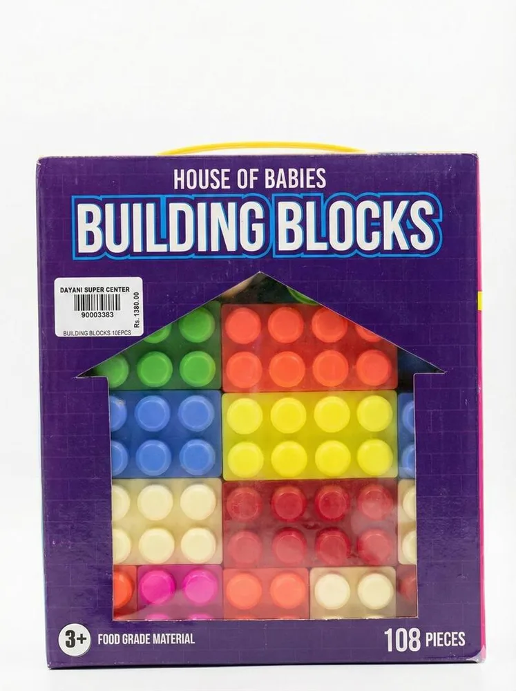 BUILDING BLOCKS 108PCS