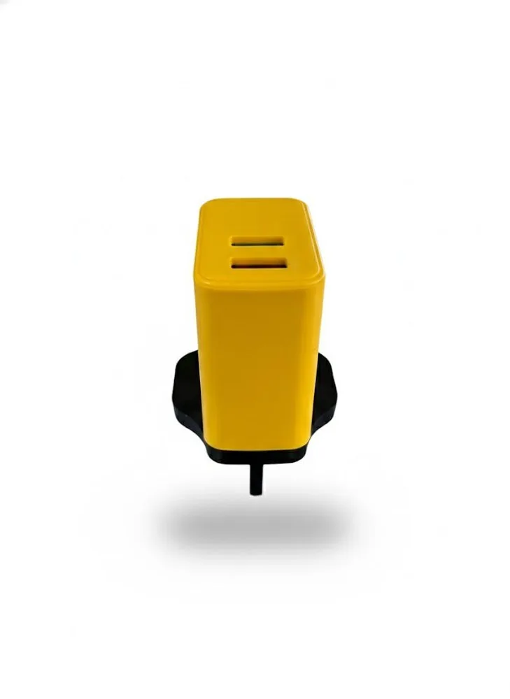 2 USB TOP YELLOW