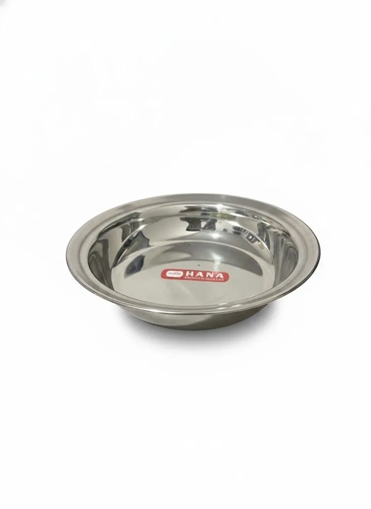 SILVER CHAAT PLATE 8