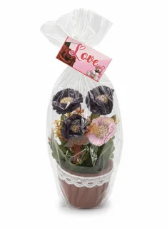 VALENTINE FLOWER VASS