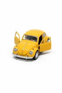 VOLKSWAGEN MODEL CAR YELLOW