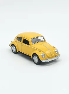VOLKSWAGEN MODEL CAR YELLOW