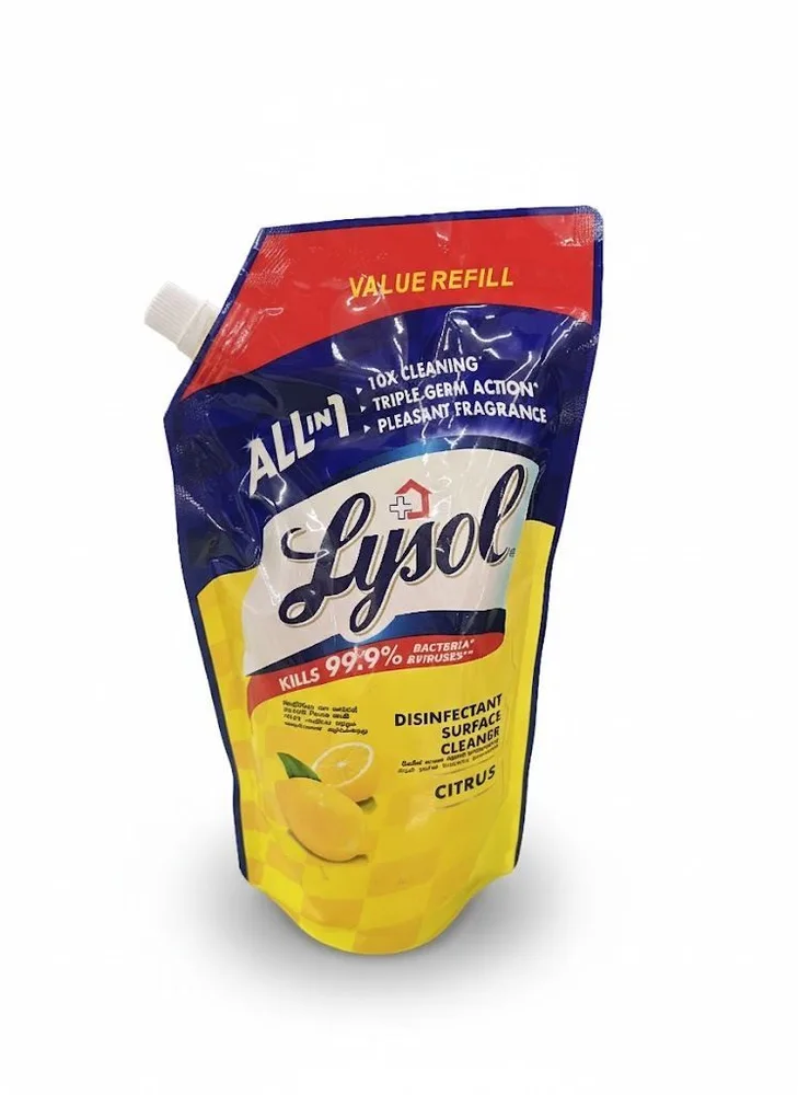 LYSOL CITRUS POUCH 750ML