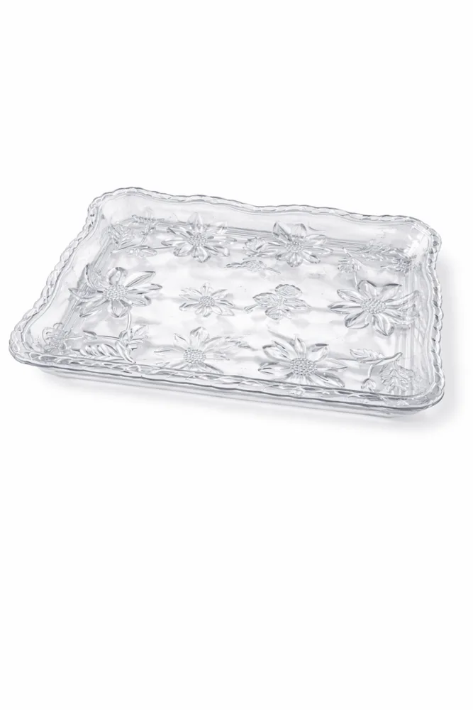 CRYSTAL TRAY FLOWER
