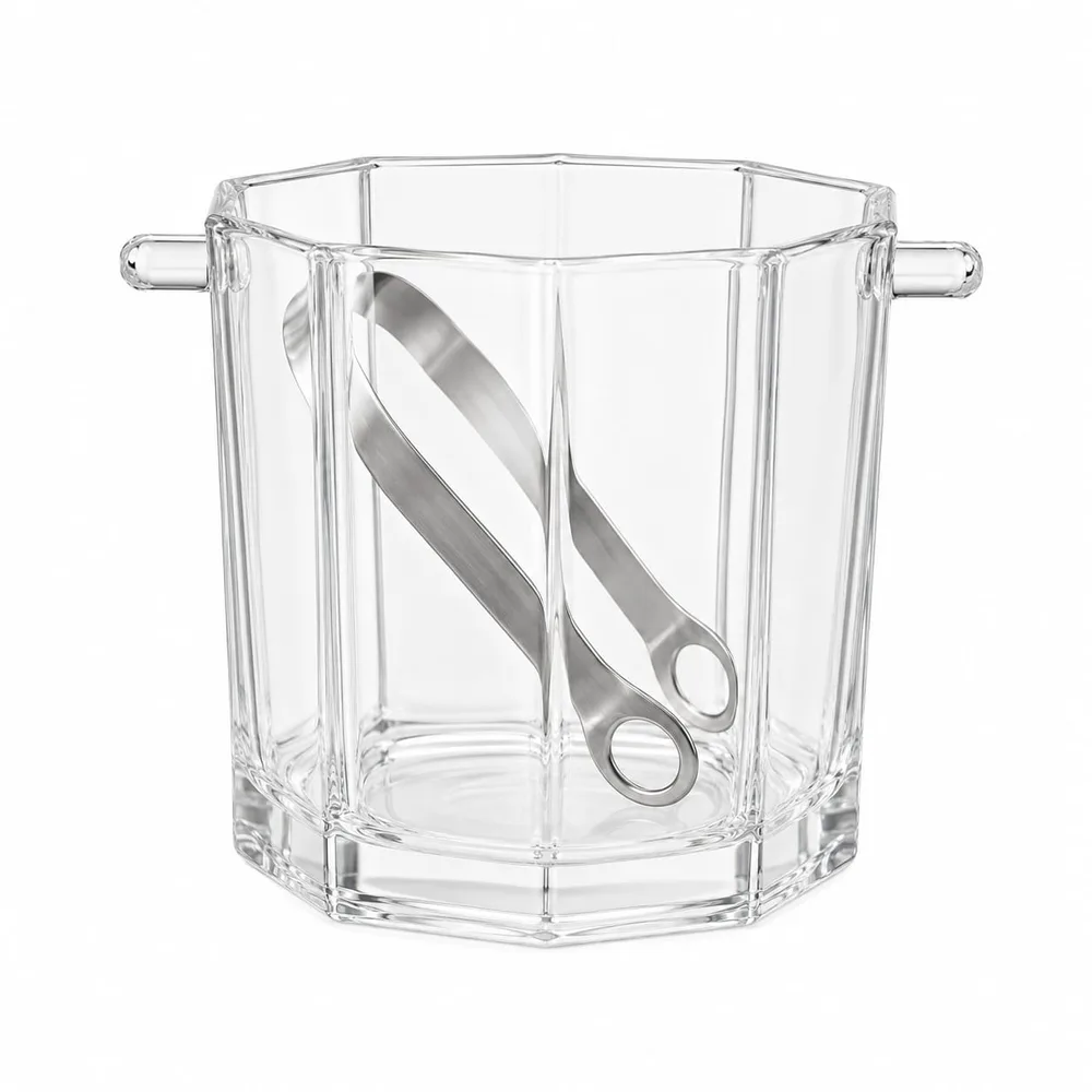 GLASS ICE BUCKET 900ML