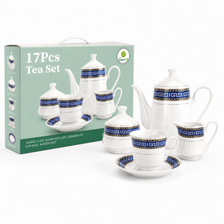 Dayani Super Product TEA SET 17PCS ROUND&SQ